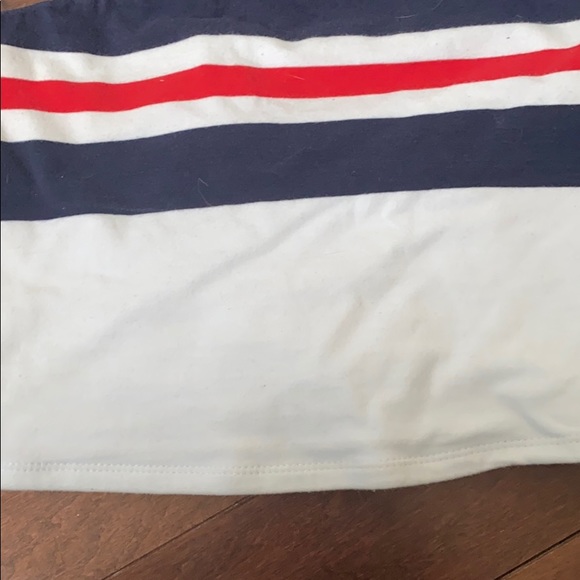 Blue white and red tube top - Picture 3 of 4